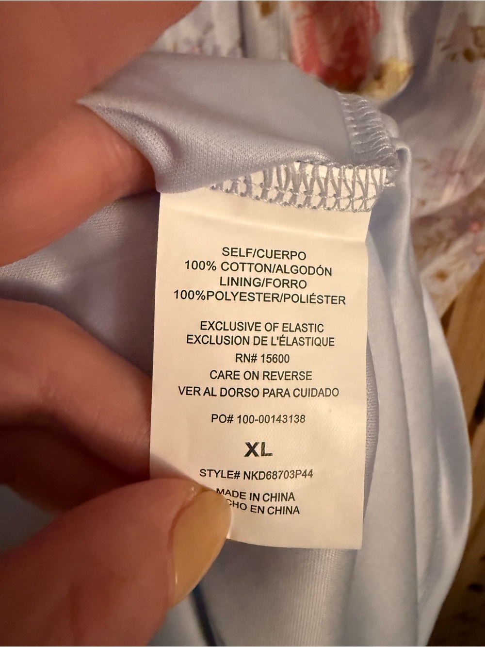 Rewind Floral Smocked Tiered Maxi Dress Cottagecore Boho Prairie XL - Picture 7 of 8
